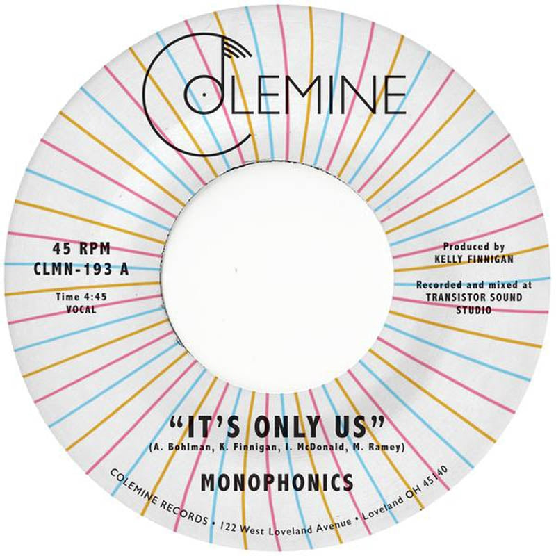 Monophonics - It's Only Us |  7" Single | Monophonics - It's Only Us (Butterscotch Swirl) (Single) | Records on Vinyl