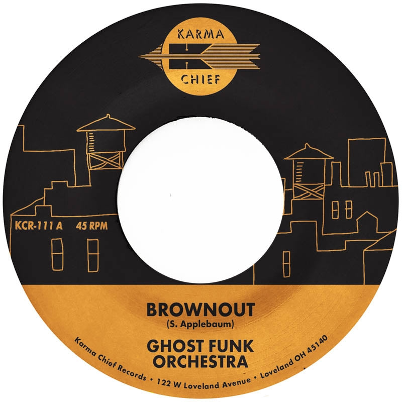 |  7" Single | Ghost Funk Orchestra - Brownout (Single) | Records on Vinyl