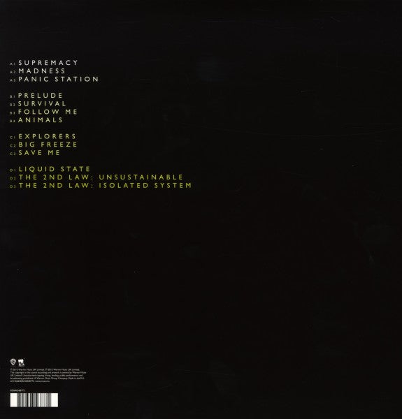 Muse - 2Nd Law |  Vinyl LP | Muse - The 2nd Law (CD/Dvd) (2 LPs) | Records on Vinyl