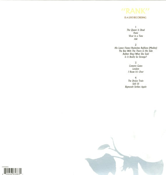 Smiths - Rank | Vinyl LP | Smiths - Rank -Live- (2 LPs) | Records on Vinyl