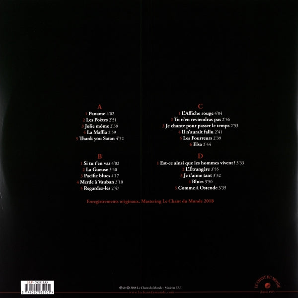 Leo Ferre - Jolie Mademoiselle |  Vinyl LP | Leo Ferre - Jolie Mademoiselle (2 LPs) | Records on Vinyl