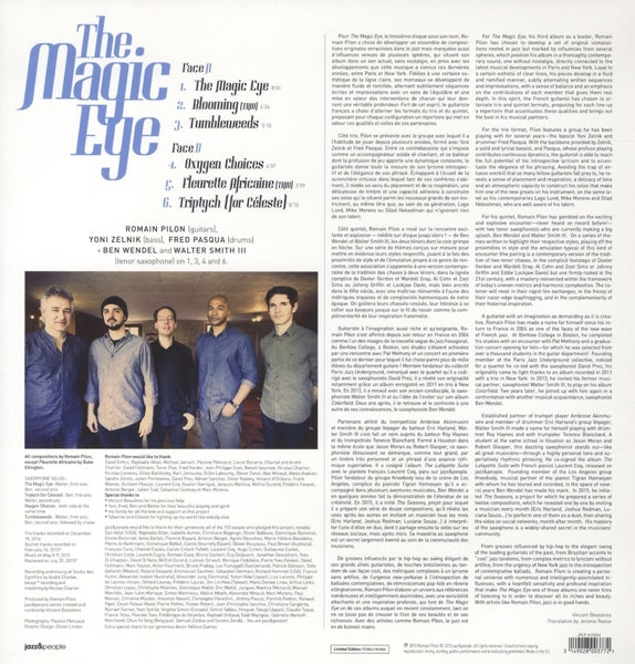 Romain Pilon Trio - Magic Eye |  Vinyl LP | Romain -Trio- Pilon - Magic Eye (LP) | Records on Vinyl