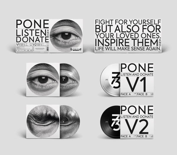 Pone - Listen And Donate |  Vinyl LP | Pone - Listen and Donate (LP) | Records on Vinyl