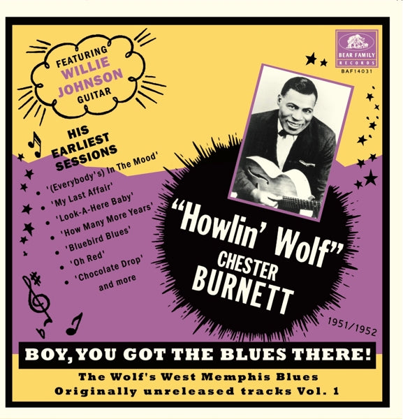 |  12" Single | Howlin' Wolf - Boy, You Got the Blues There! 1 (Single) | Records on Vinyl