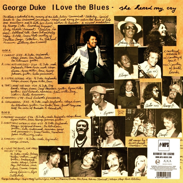 George Duke - I Love The Blues..  |  Vinyl LP | George Duke - Duke: I Love the Blues (Lp) (LP) | Records on Vinyl
