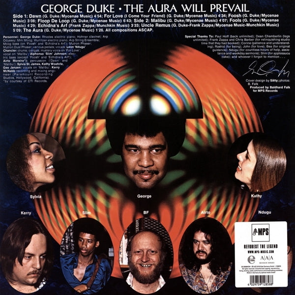 George Duke - Aura Will Prevail  |  Vinyl LP | George Duke - Aura Will Prevail (LP) | Records on Vinyl