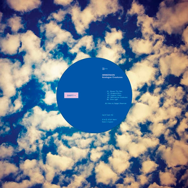|  12" Single | Immersion - Analogue Creatures (Single) | Records on Vinyl
