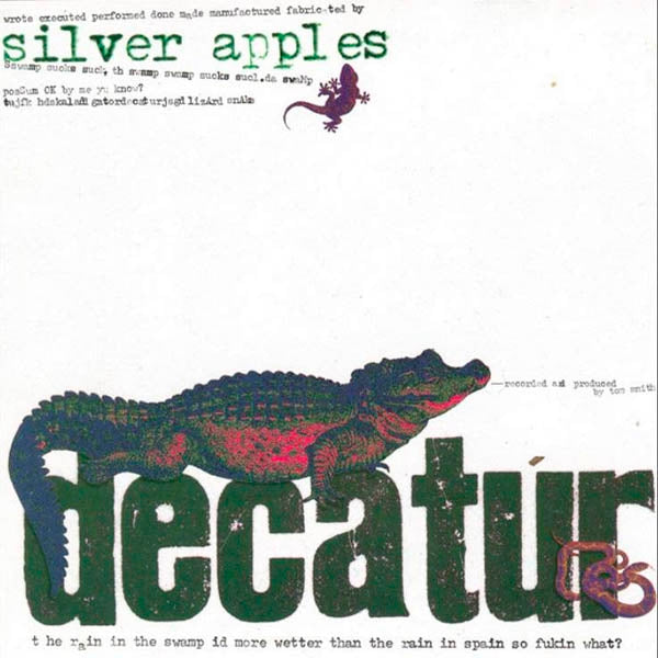 |  Vinyl LP | Silver Apples - Decatur (White) (LP) | Records on Vinyl