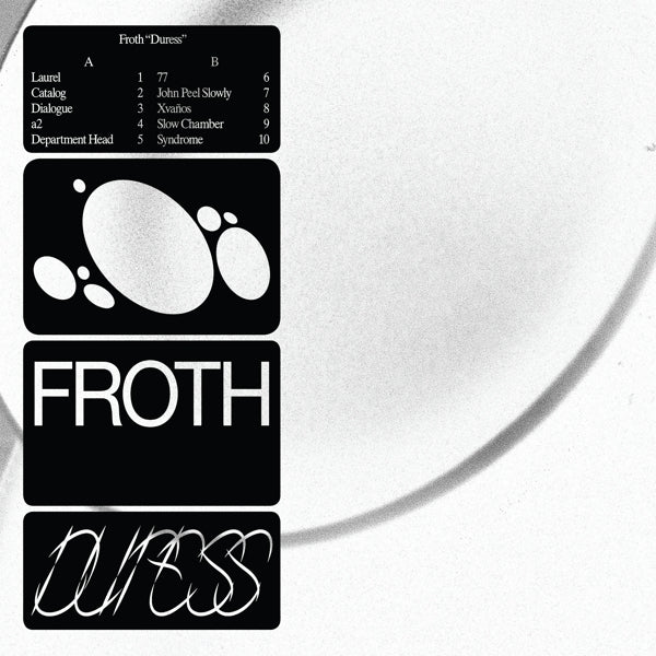 |  Vinyl LP | Froth - Duress (LP) | Records on Vinyl