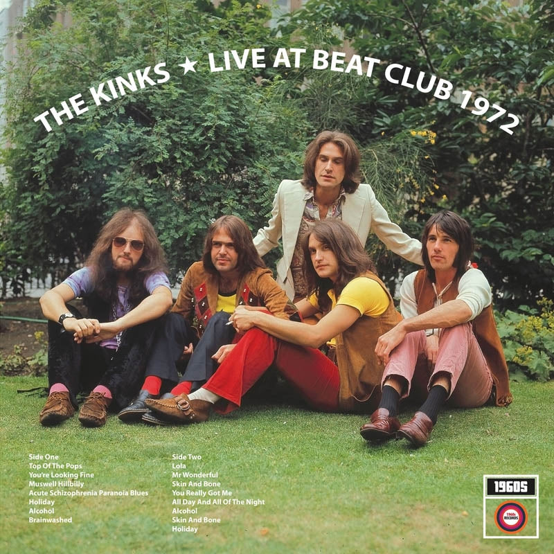 |  Vinyl LP | the Kinks - Live At Beat Club 1972 (LP) | Records on Vinyl