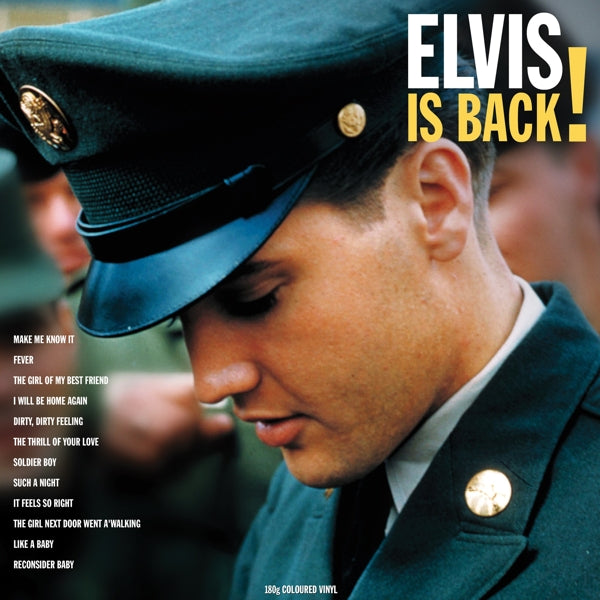 |  Vinyl LP | Elvis Presley - Elvis is Back! (LP) | Records on Vinyl