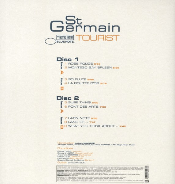St. Germain - Tourist  |  Vinyl LP | St. Germain - Tourist (2 LPs) | Records on Vinyl