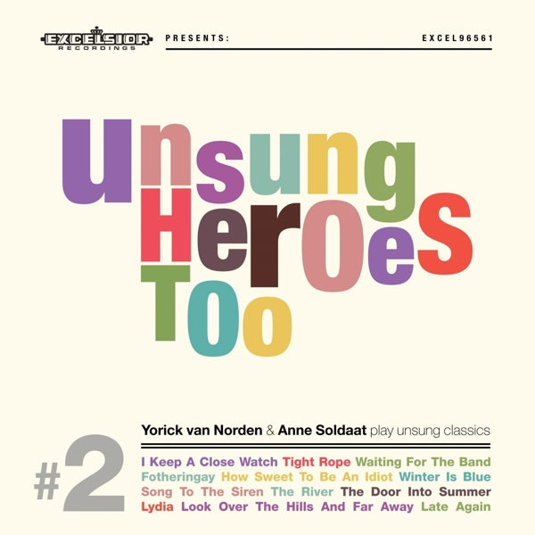 Yorick Van Norden & Anne - Unsung Heroes Too | Vinyl LP | Yorick Van Norden & Anne Soldaat- Unsung Heroes Too (2 LPs) | Records on Vinyl