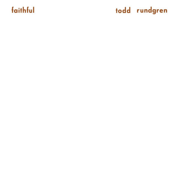 Todd Rundgren - Faithful | Vinyl LP | Todd Rundgren - Faithful (LP) | Records on Vinyl