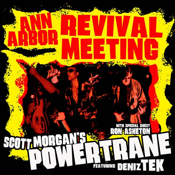 Scott Morgan Powertrane - Ann Arbor Revival Meeting |  Vinyl LP | Scott Morgan's Powertrane - Ann Arbor Revival Meeting (2 LPs) | Records on Vinyl