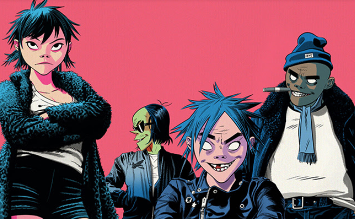 Gorillaz met gloednieuw album naar Lowlands