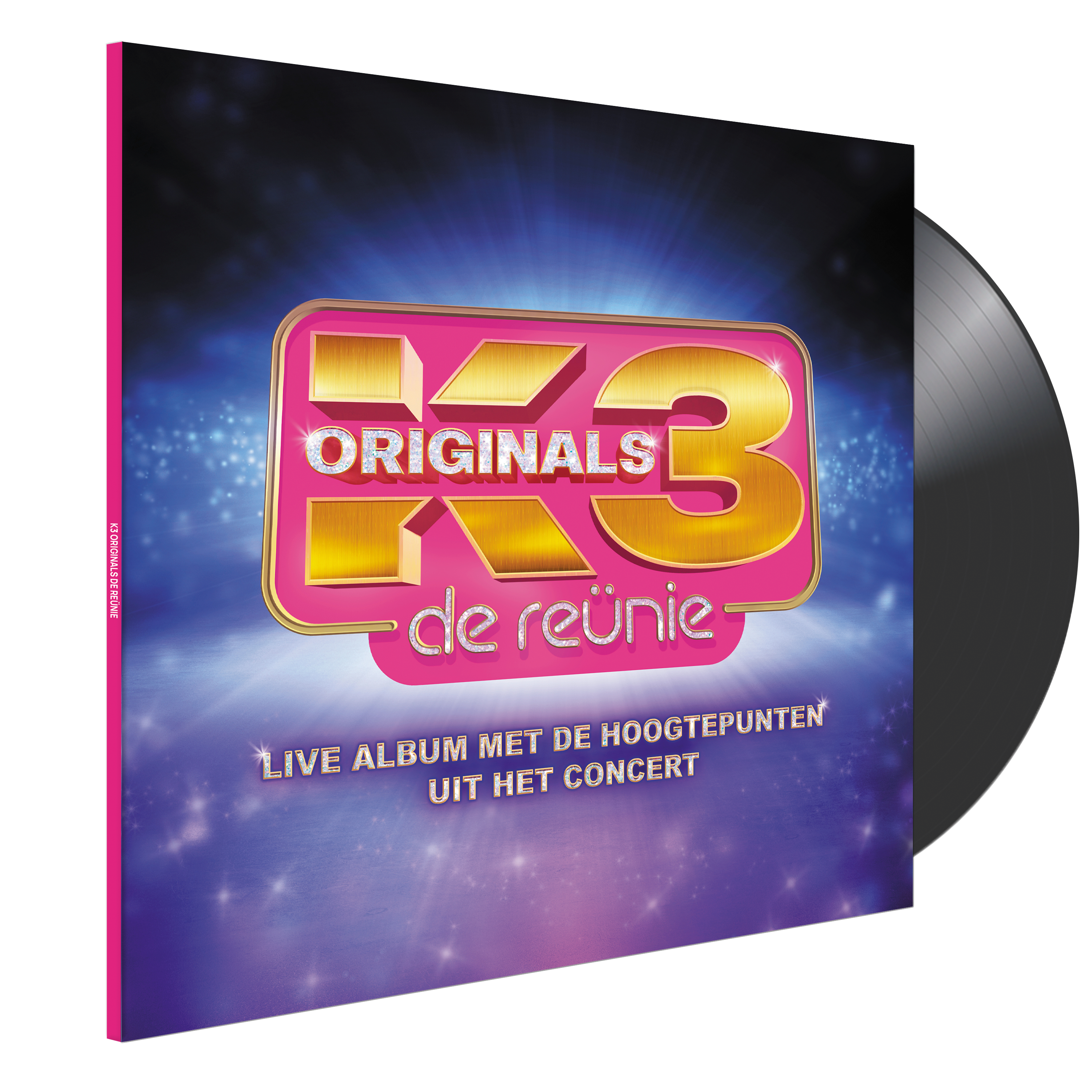 K3 Originals - De Reünie Live verschijnt binnenkort op vinyl