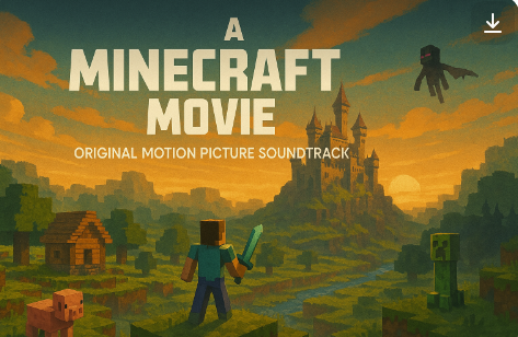 Een soundtrack voor een epische film: "A Minecraft Movie