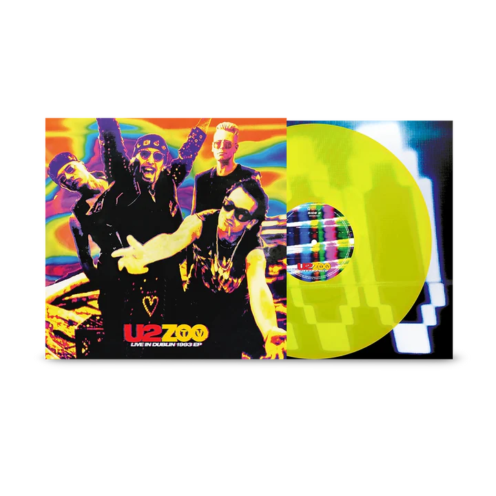 De iconische "ZOO TV Live in Dublin 1993" EP komt terug op vinyl!