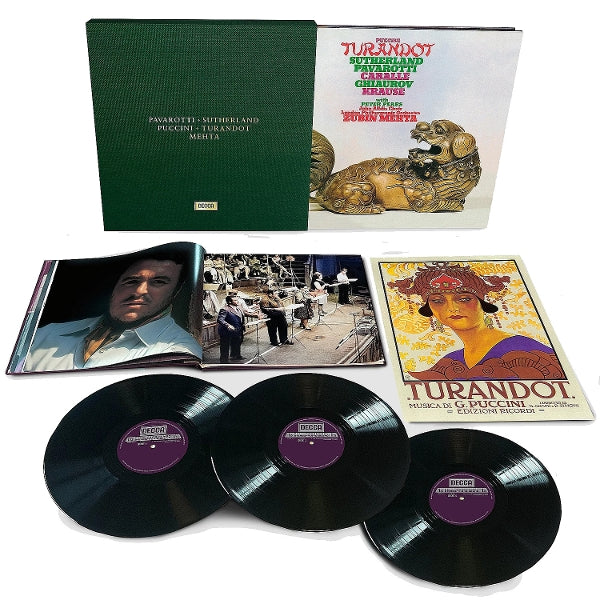  |  Vinyl LP | Joan & Montserrat Caballe & Luciano Pavar Sutherland - Puccini: Turandot (3 LPs) | Records on Vinyl