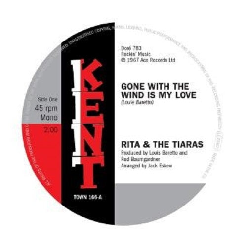  |  7" Single | Rita & the Tiaras - Gone With the Wind is My Love (Single) | Records on Vinyl