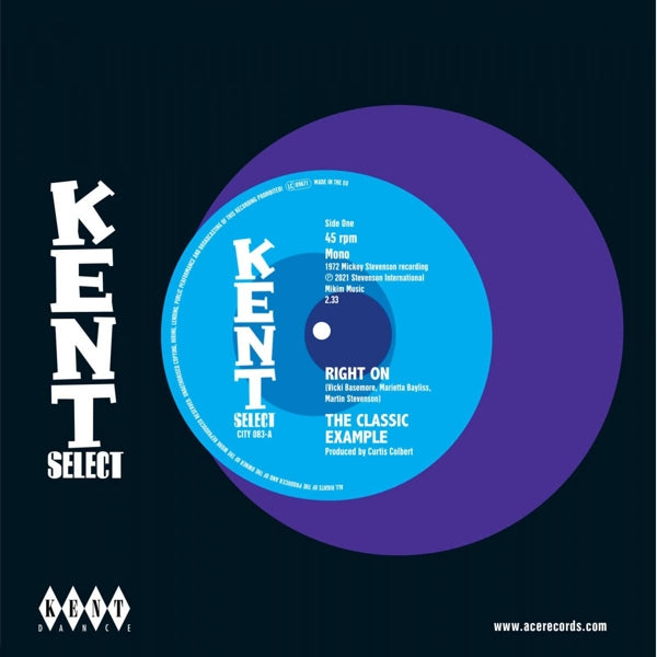  |  7" Single | Classic Example - Right On / I Found Me a Girl (Single) | Records on Vinyl