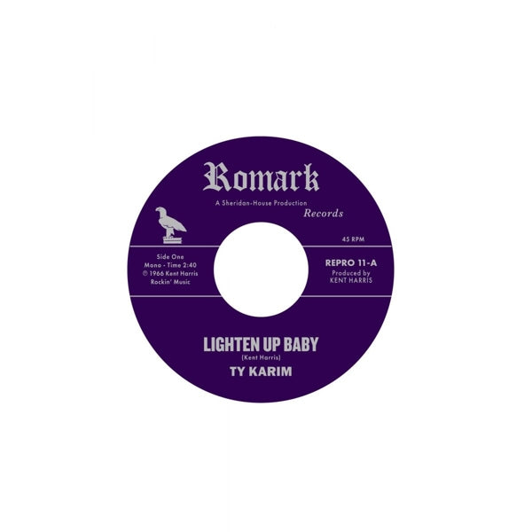  |  7" Single | Ty Karim - Lighten Up Baby / All At Once (Single) | Records on Vinyl