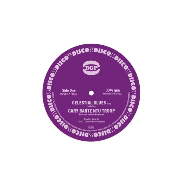  |   | Gary Bartz Ntu Troop & Gary Bartz - Celestial Blues / Gentle Smiles (Single) | Records on Vinyl