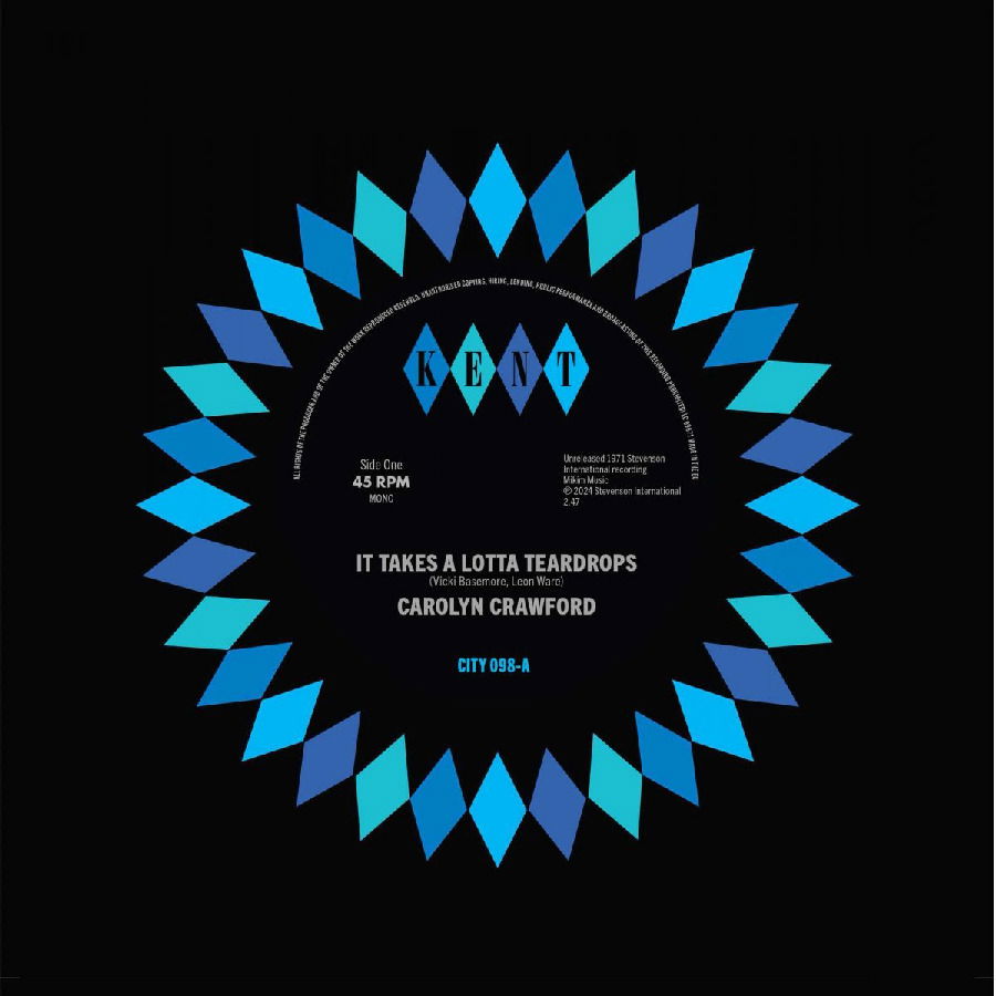 Carolyn & Hodges Crawford - It Takes a Lotta Teardrops / I M In Love (Single) Cover Arts and Media | Records on Vinyl