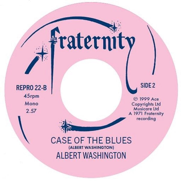  |  7" Single | Albert Washington - I'm the Man / Case of the Blues (Single) | Records on Vinyl
