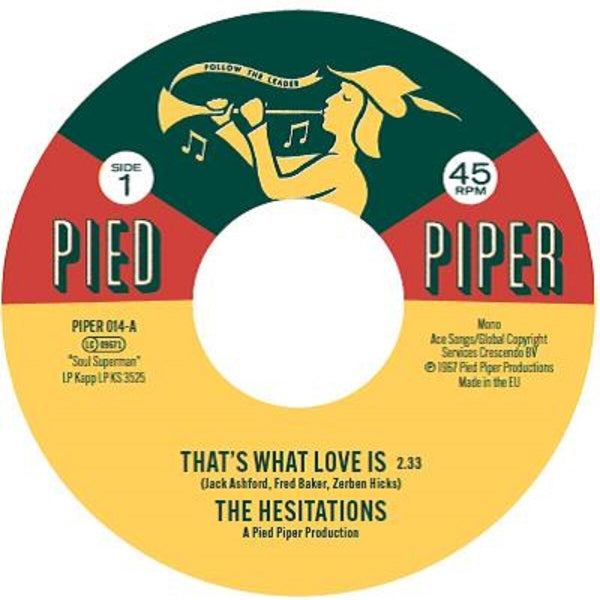  |  7" Single | Hesitations - That's What Love is / Soul Superman #2 (Single) | Records on Vinyl