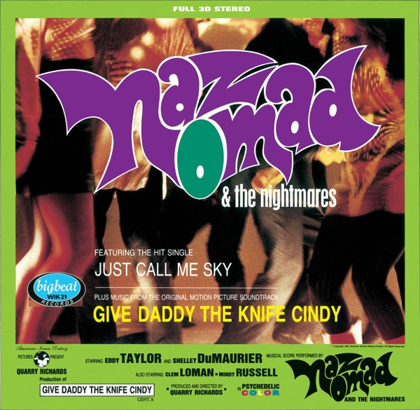  |  Vinyl LP | Naz & Nightmares Nomad - Give Daddy the Knife Cindy (LP) | Records on Vinyl