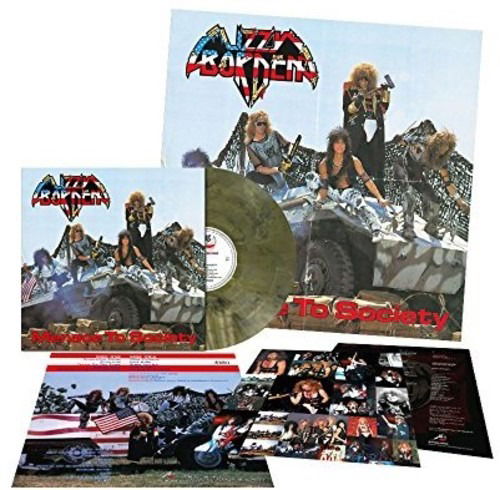 Lizzy Borden - Menace To Society (LP) Cover Arts and Media | Records on Vinyl
