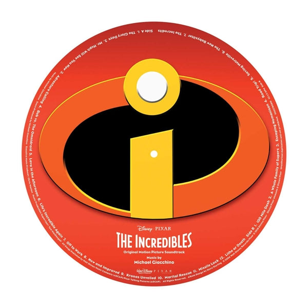  |  Vinyl LP | Michael Giacchino - Incredibles (LP) | Records on Vinyl