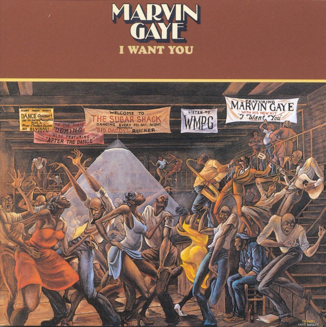Marvin Gaye - I Want You (LP) Cover Arts and Media | Records on Vinyl