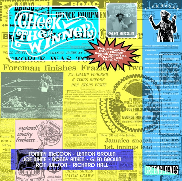  |   | Glen Brown - Check the Winner 1970-1974 Instrumentals (LP) | Records on Vinyl