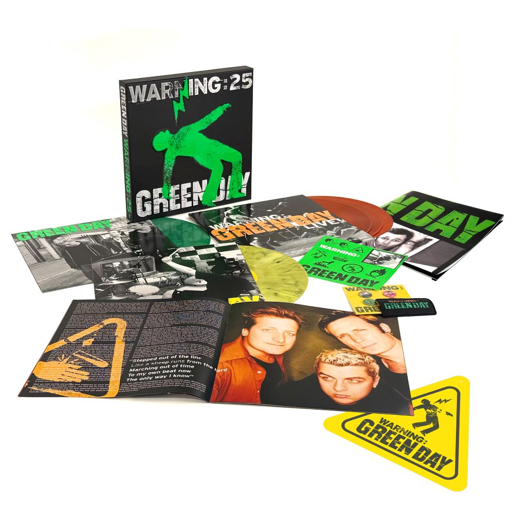 Green Day - Warning (5 LPs) Cover Arts and Media | Records on Vinyl