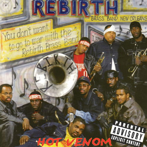 Rebirth Brass Band - Hot Venom (2 LPs) Cover Arts and Media | Records on Vinyl