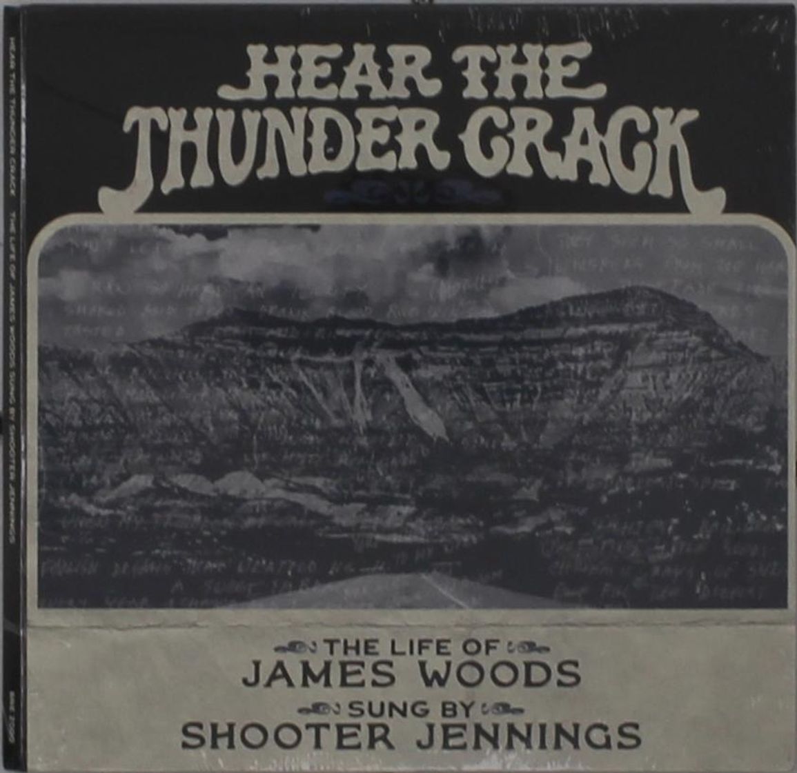 James & Shooter Jennings Woods - Hear the Thunder Crack (LP) Cover Arts and Media | Records on Vinyl