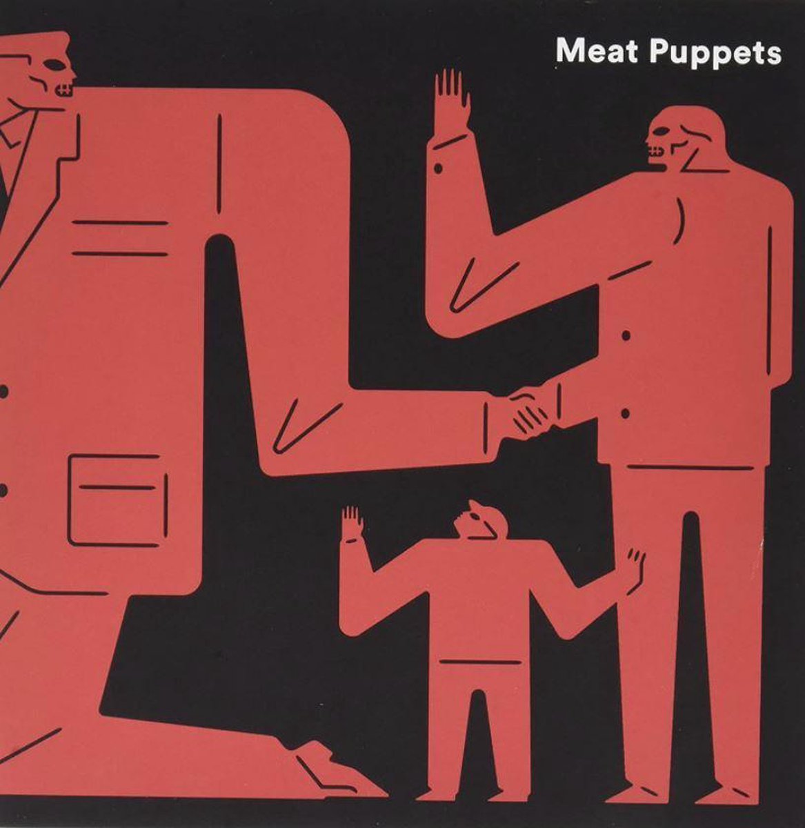 Mudhoney/Meat Puppets - Warning / One of These Days (Single) Cover Arts and Media | Records on Vinyl