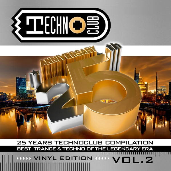  |  Vinyl LP | V/A - 25 Years Techno Club Compilation Vinyl Edit.Vol2 (2 LPs) | Records on Vinyl