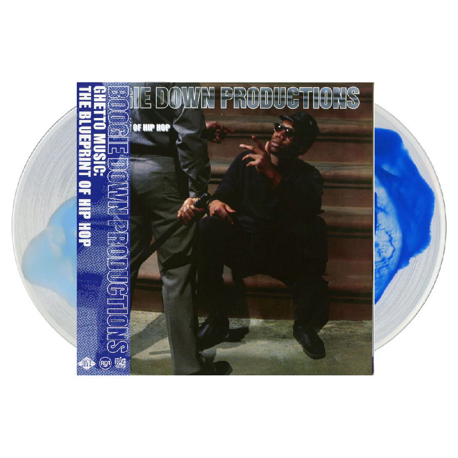 Boogie Down Productions - Ghetto Music: the Blueprint of Hip Hop (2 LPs) Cover Arts and Media | Records on Vinyl