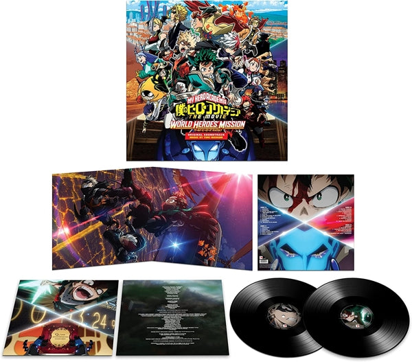  |  Vinyl LP | Yuki Hayashi - My Hero Academia: World Heroes' Mission (Original Motion Picture Soundtrack) (2 LPs) | Records on Vinyl