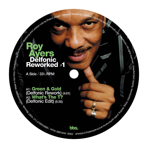  |  12" Single | Roy Ayers - Delfonic Reworked #1 (Single) | Records on Vinyl