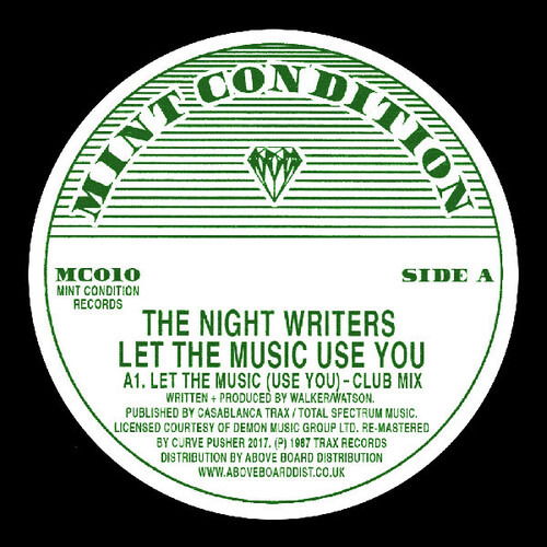 Night Writers - Let the Music Use You (Single) Cover Arts and Media | Records on Vinyl