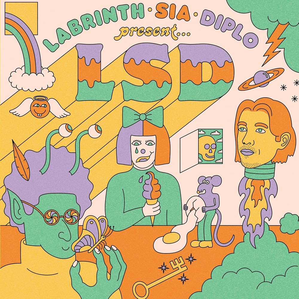 Lsd - Labrinth, Sia & Diplo Present... Lsd (Remixes) (LP) Cover Arts and Media | Records on Vinyl