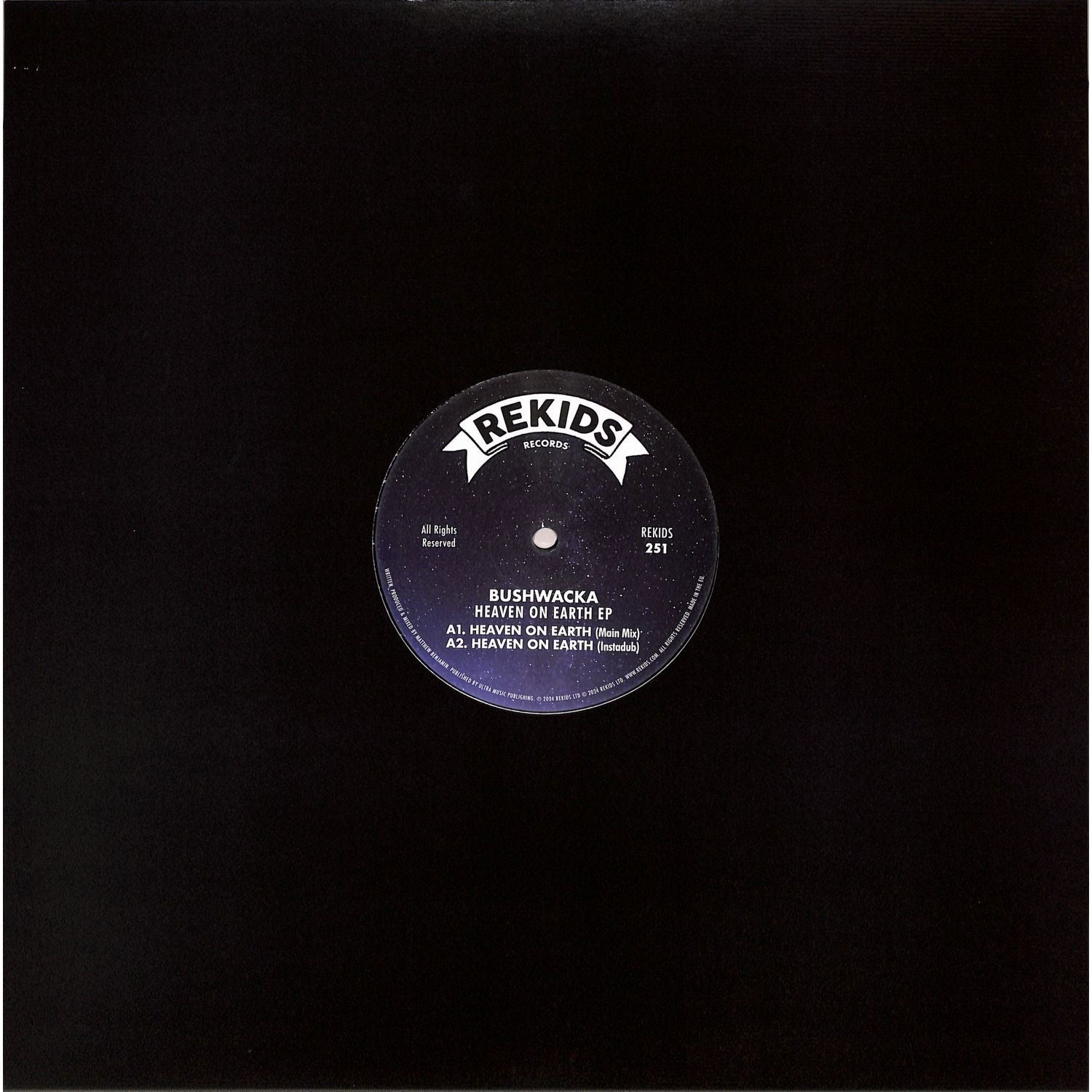 Bushwacka - Heaven On Earth (Single) Cover Arts and Media | Records on Vinyl