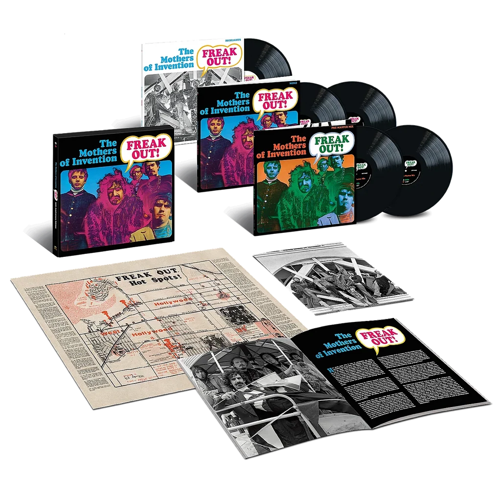  |  Vinyl LP | Mothers of Invention & Frank Zappa - Freak Out! (5 LPs) | Records on Vinyl
