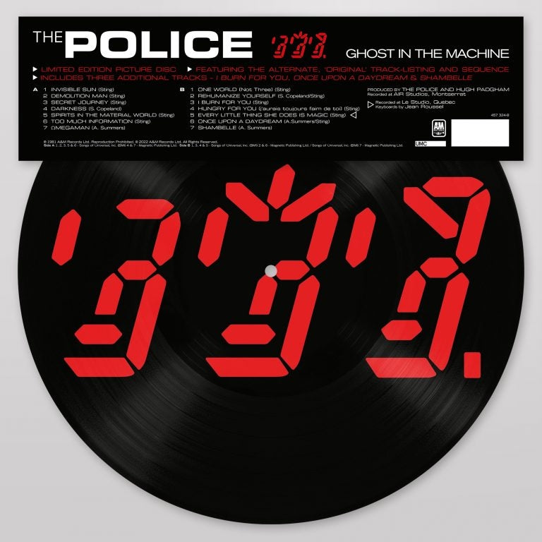  |   | Police - Ghost In the Machine (LP) | Records on Vinyl