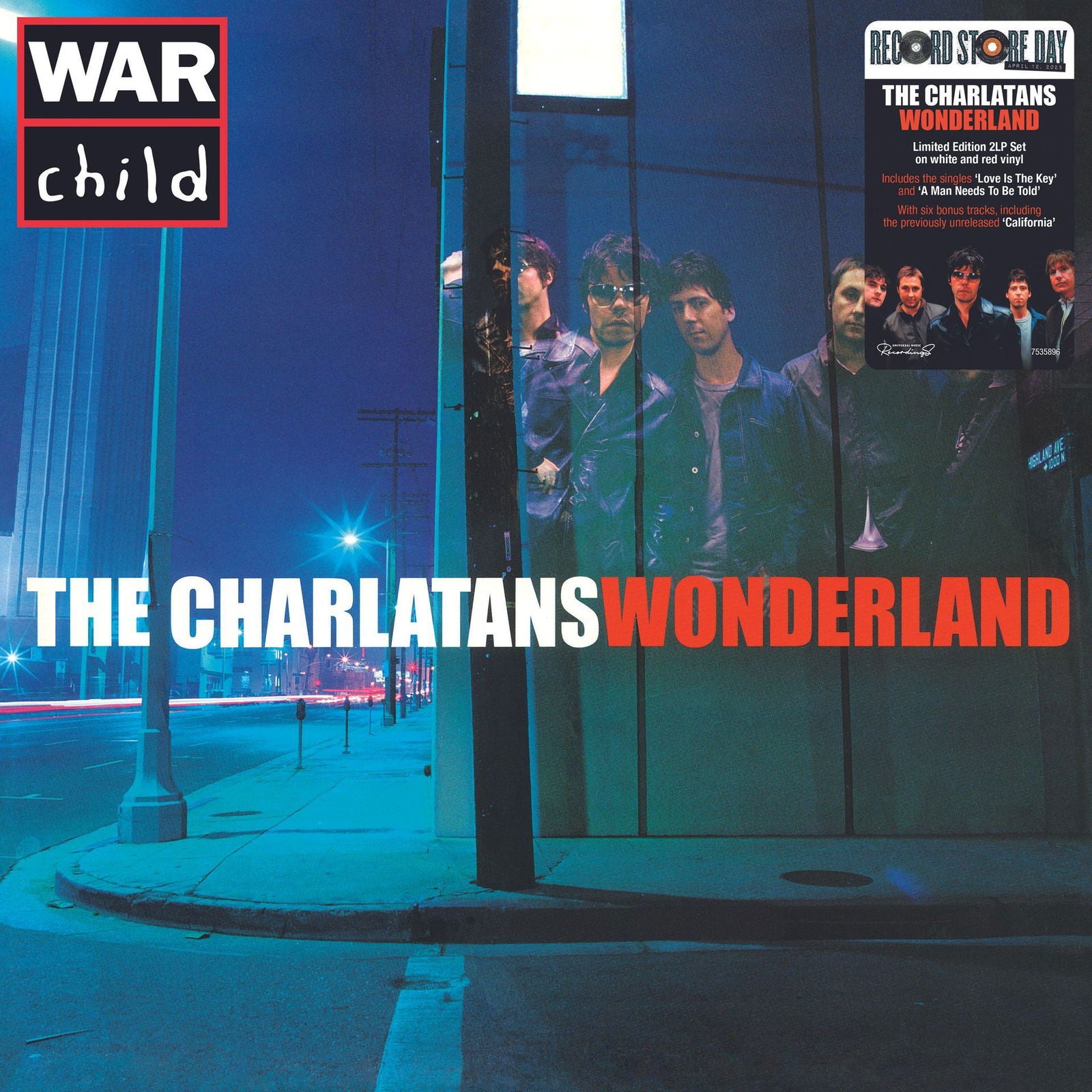 Charlatans - Wonderland (2 LPs) Cover Arts and Media | Records on Vinyl